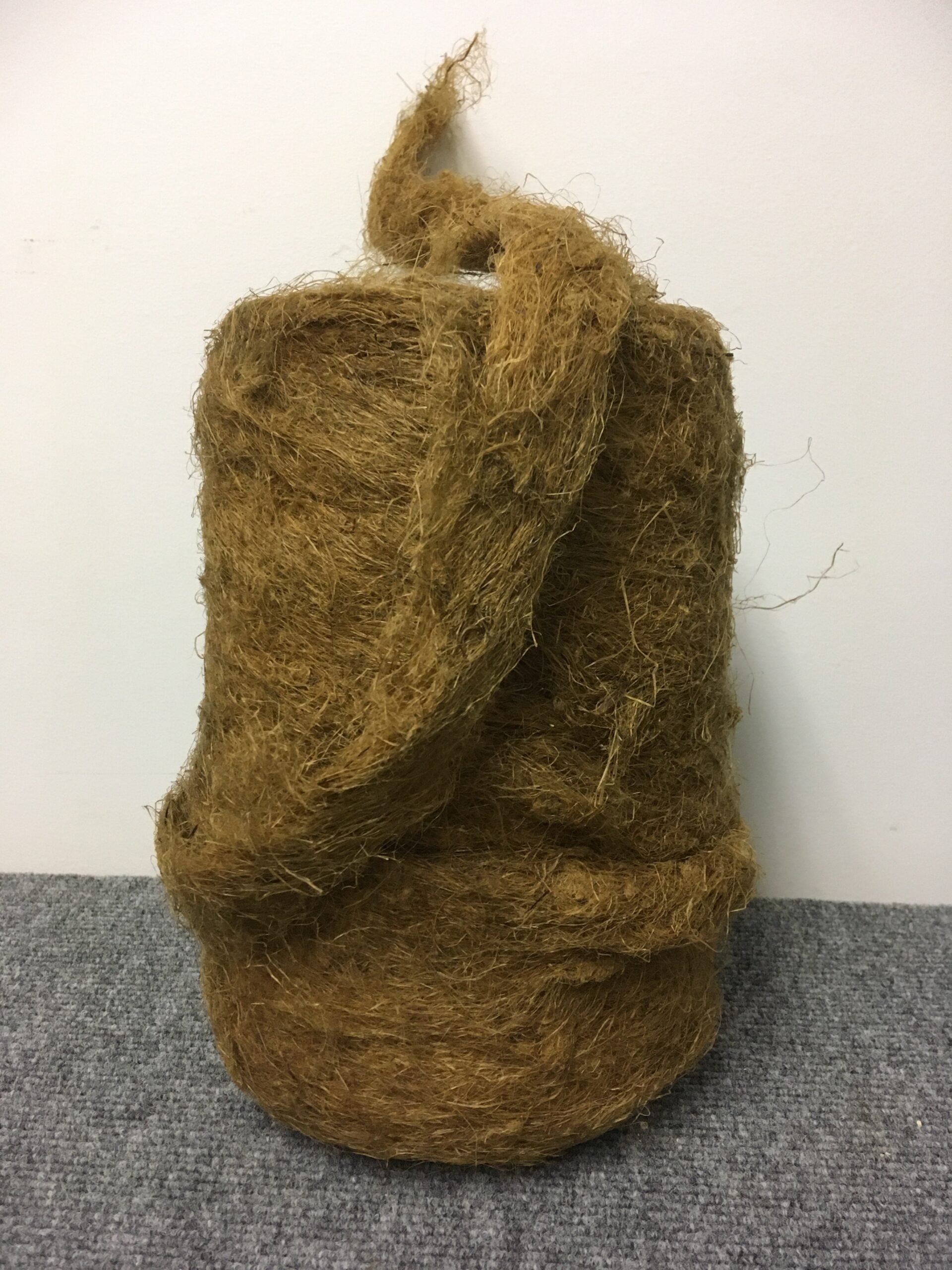 Roll of oakum. Image courtesy of Penobscot Marine Museum Collection, PMM2015.5.1