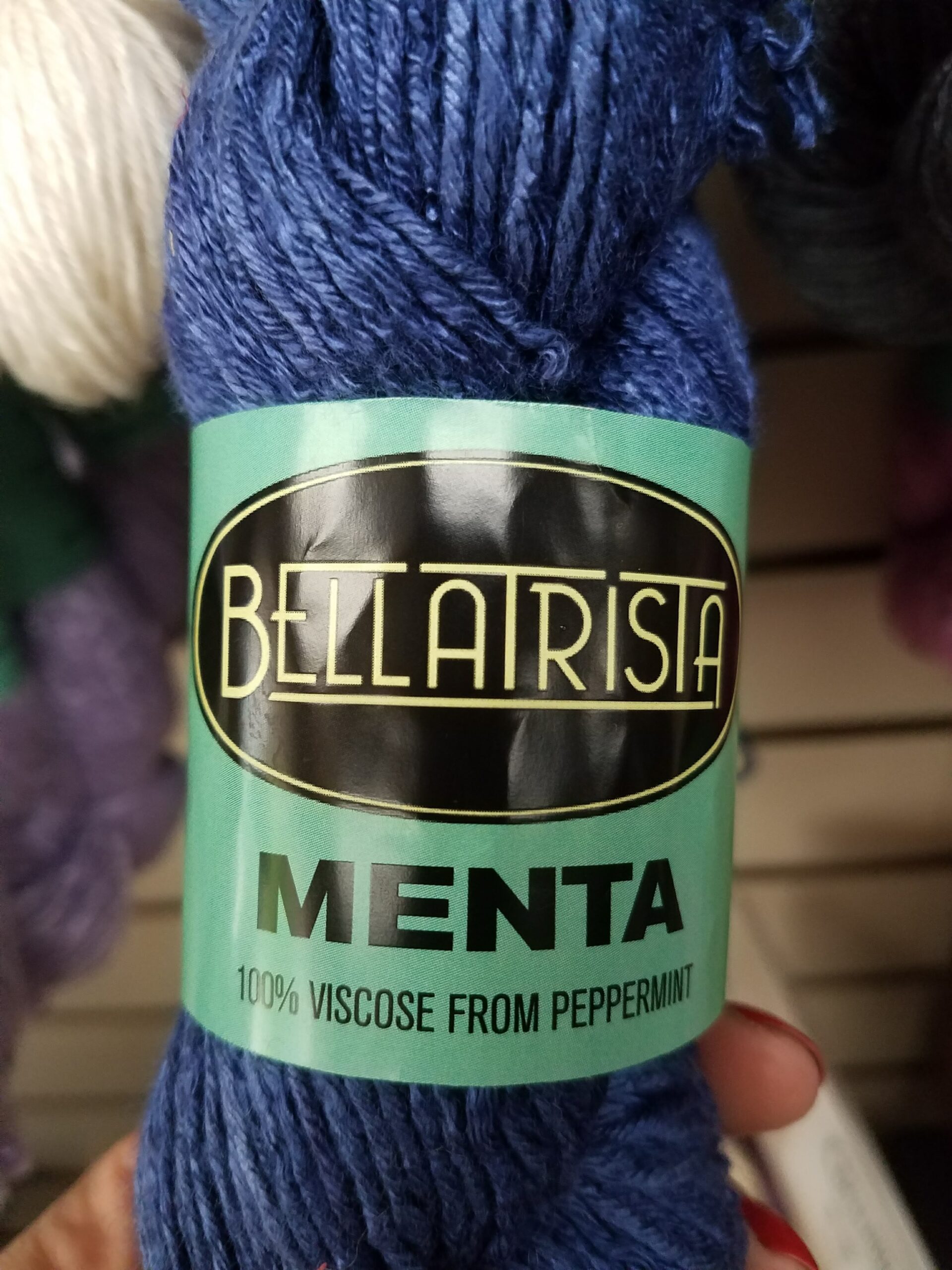 Peppermint yarn