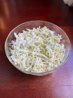 Apple-Cabbage Horsey Slaw
