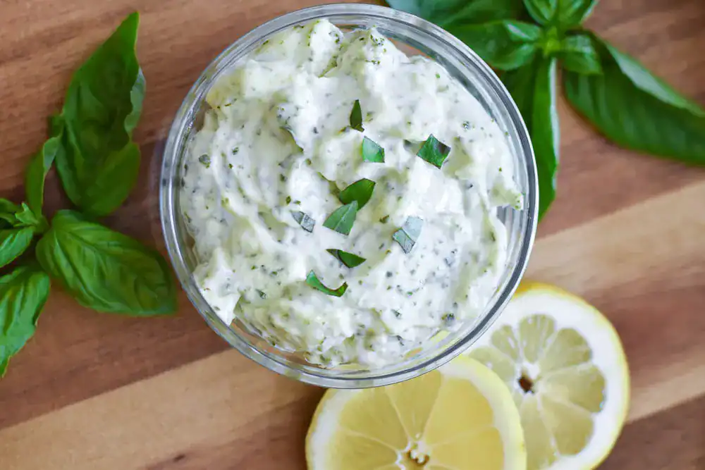 Photo of lemon basil aioli