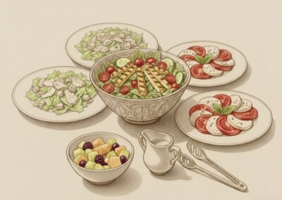 Dandelion Salad with Citrus Dressing