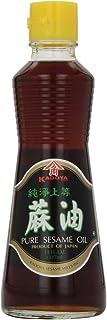 A bottle of sesame oil