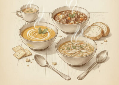 Shrimp, Cilantro and Tamarind Soup