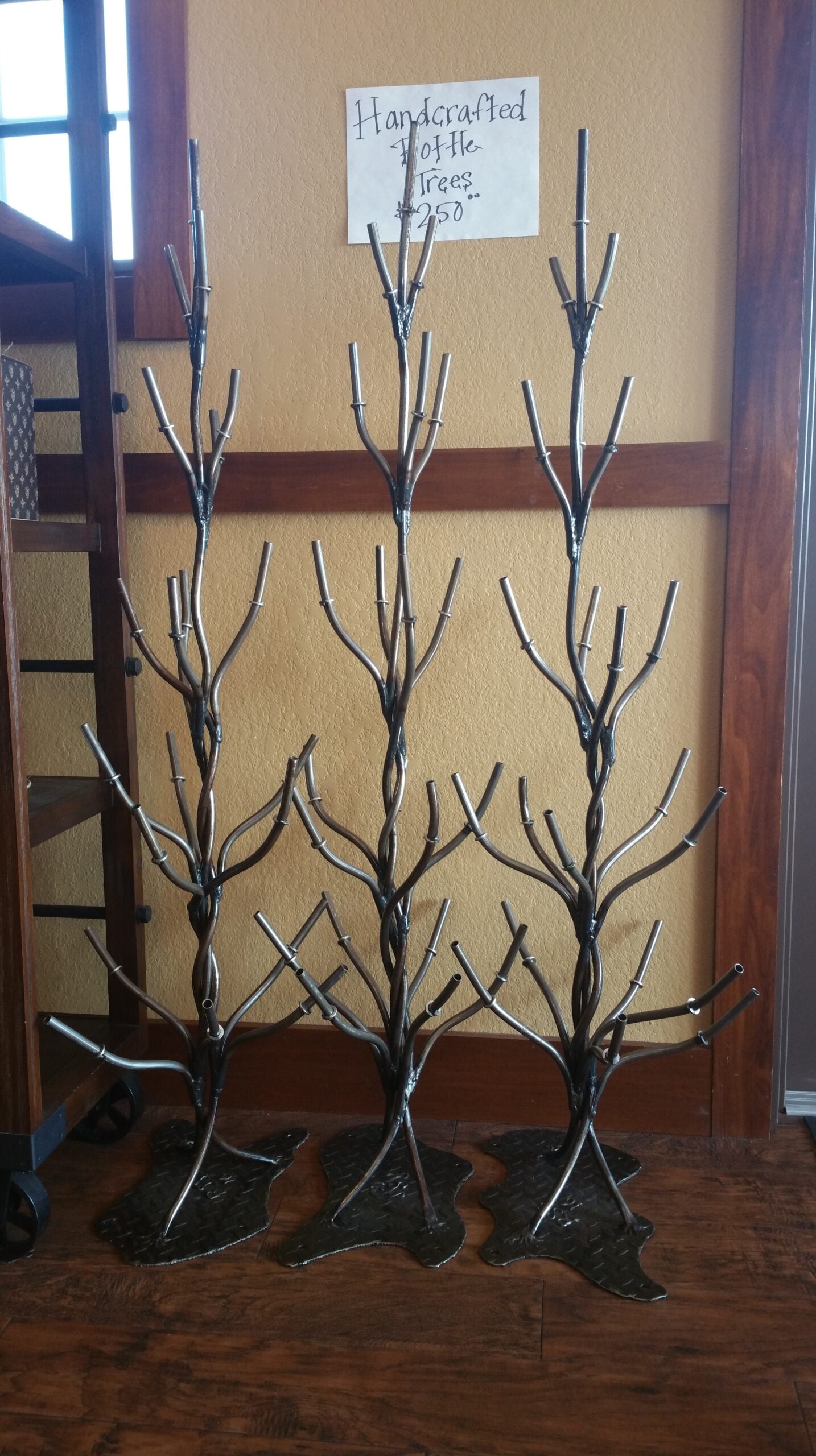 Bottle trees, empty