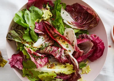 Chicory Salad with Lemon Thyme Vinaigrette