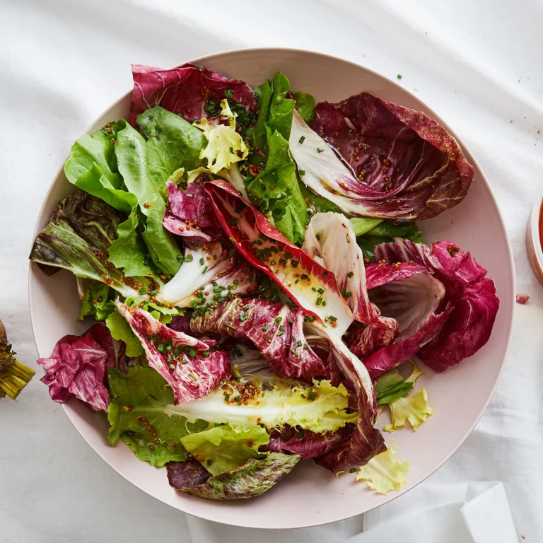 Chicory Salad with Lemon Thyme Vinaigrette
