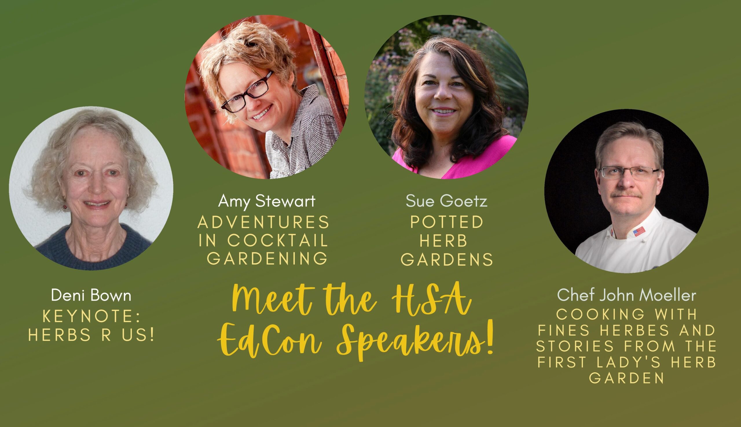 Meet the HSA edcon speakers