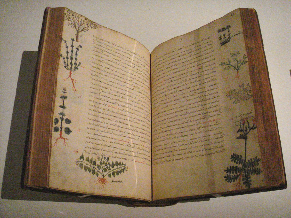 15th century Byzantium copy of De Materia Medica