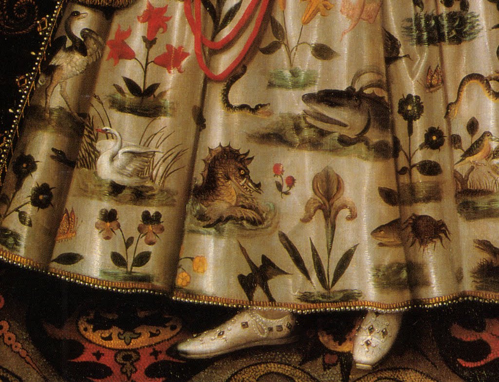 Elizabeth I (the Hardwick House portrait) 1592 or c. 1599-02 by nicholas hilliard
