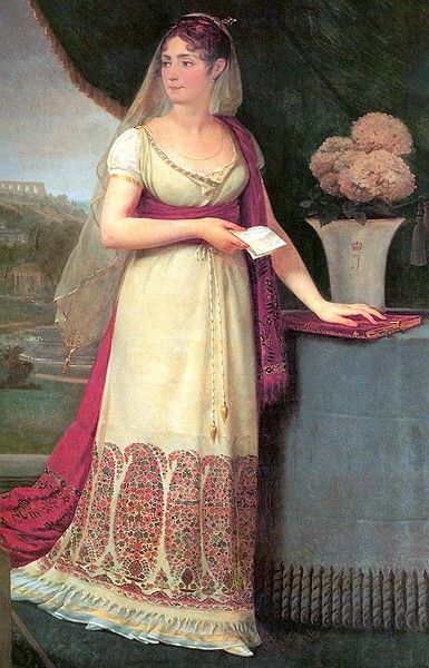 Painting of Empress Josephine 1808 by Antoine Jean Gros