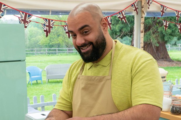 George Arisitidou from Great British Bake-off