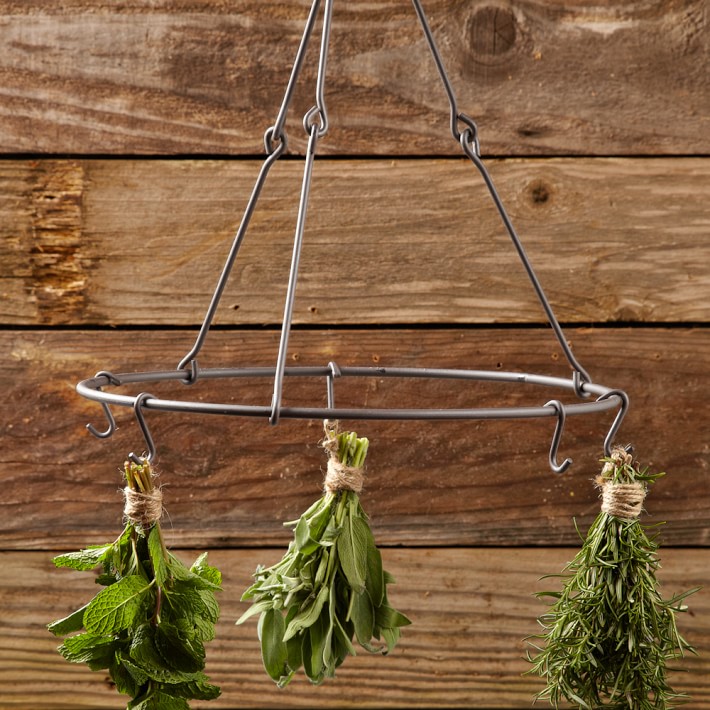 Herb drying rack