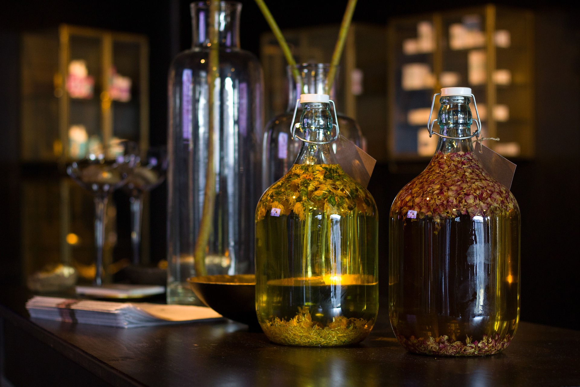 Herb infused oil