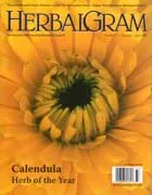 Cover of HerbalGram Journal with Calendula flower