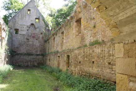 Photo taken from the ruins at Disibodenberg, Germany in 2015