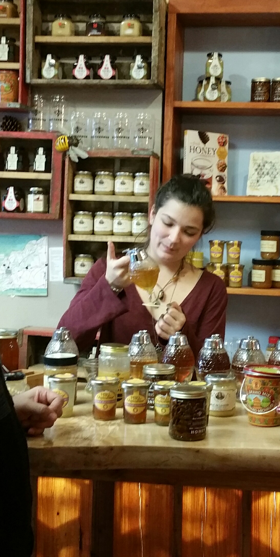 honey tasting