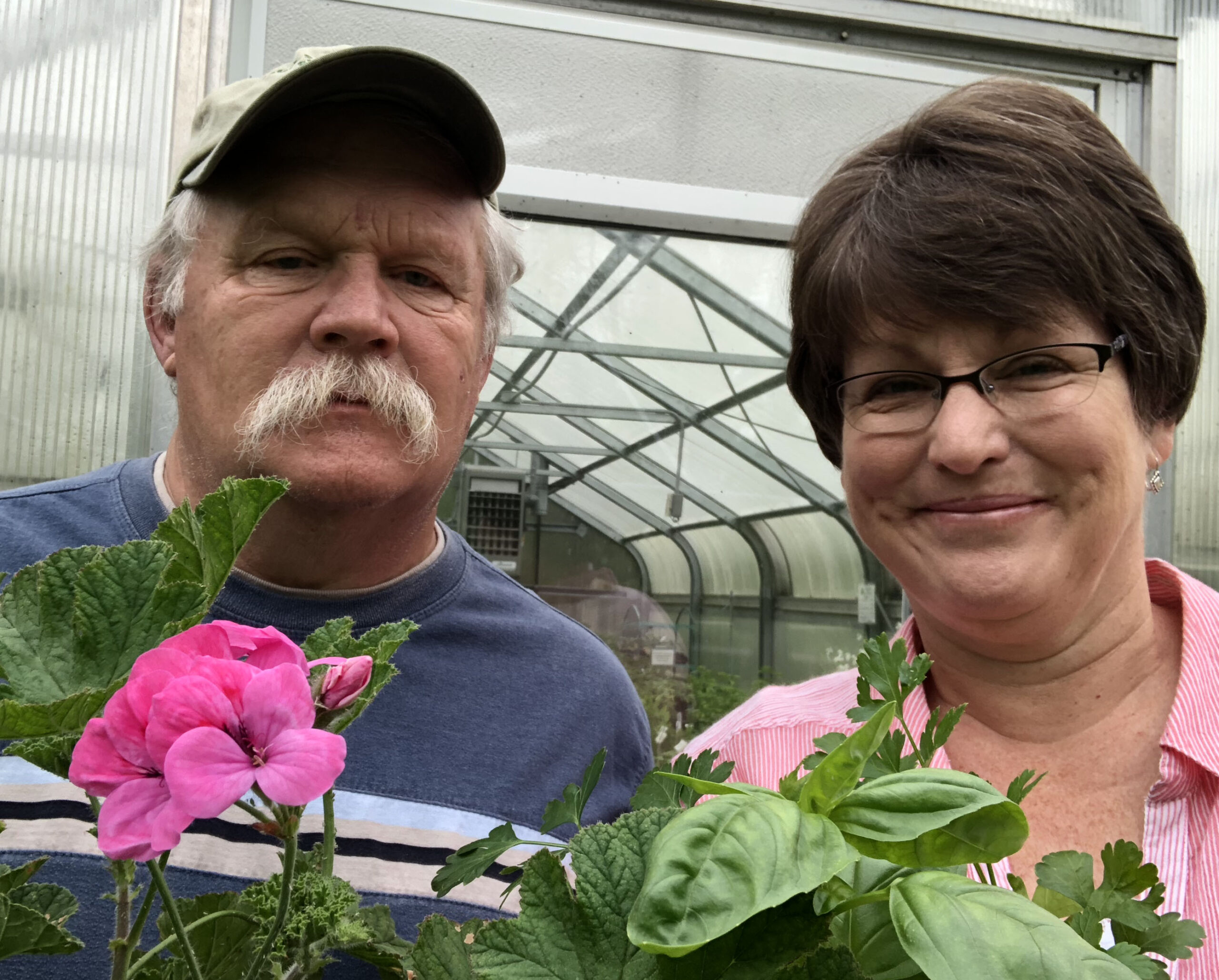 HSA members Meghan and Rees Davis of Honey Hollow Herbs