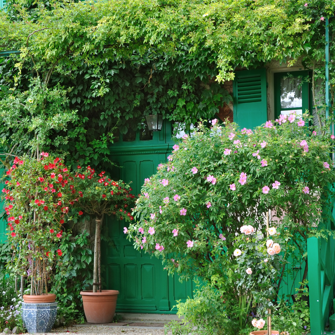 Photo of Monet's garden in Giverny, France