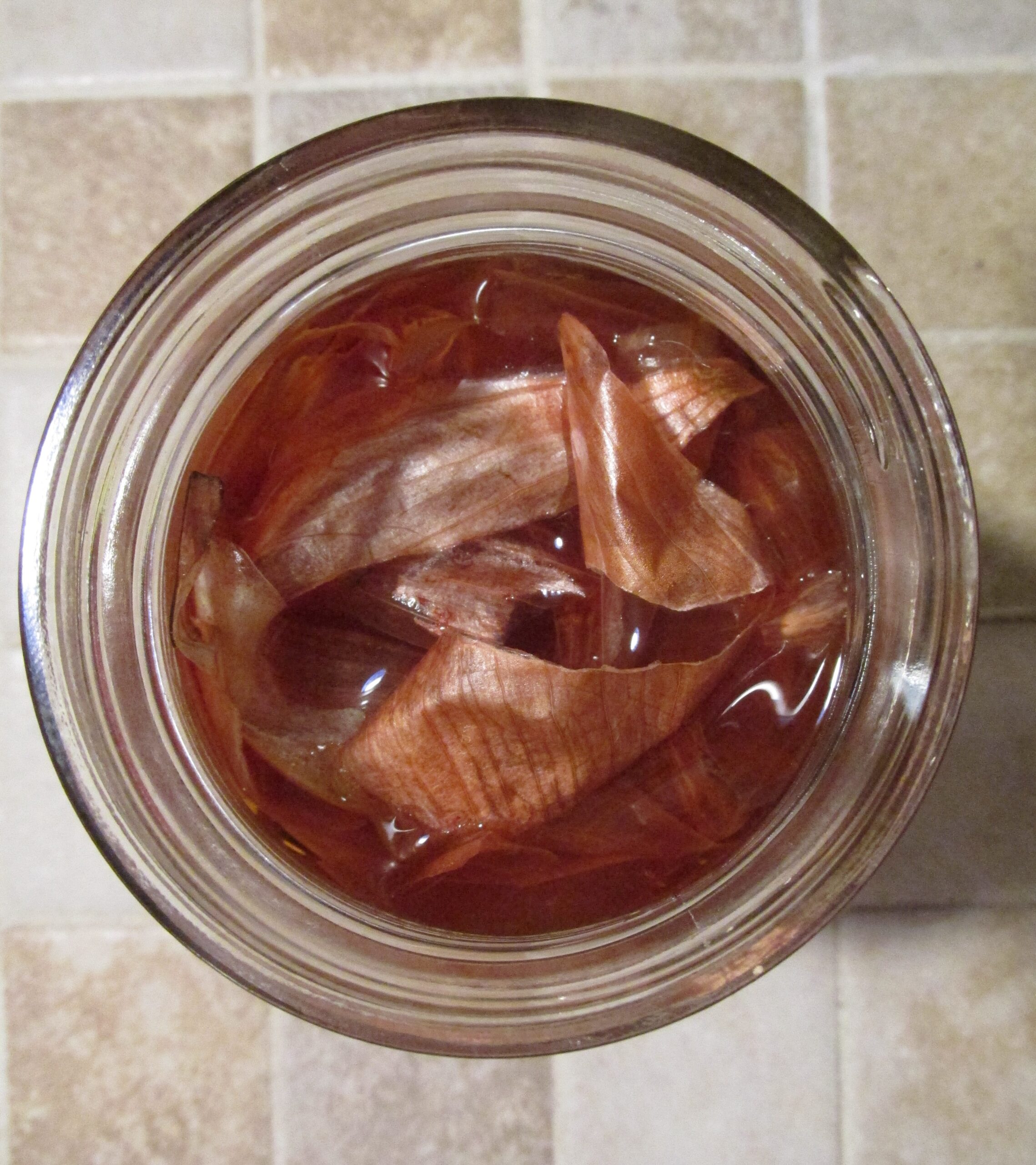 onion skin tea