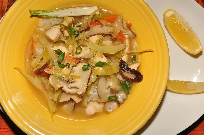 Lemongrass chicken soup