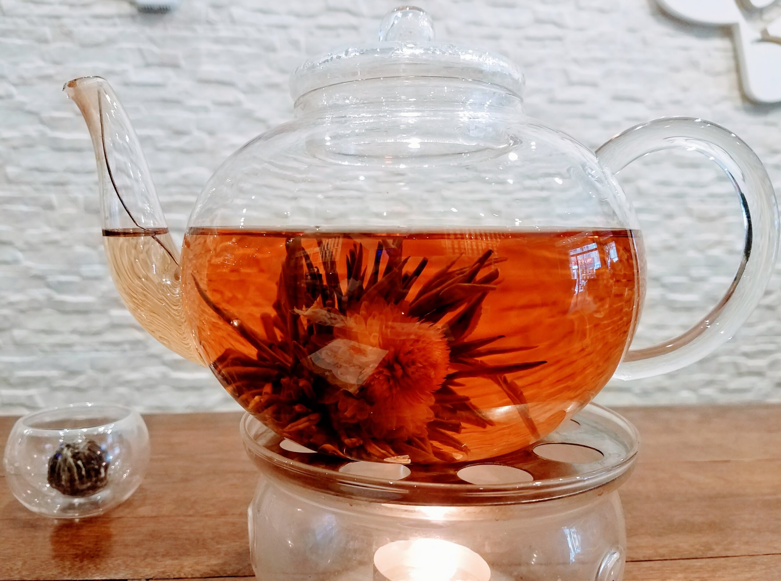 Montreal Tea Tour 2017 Blooming tea Paris Wolfe