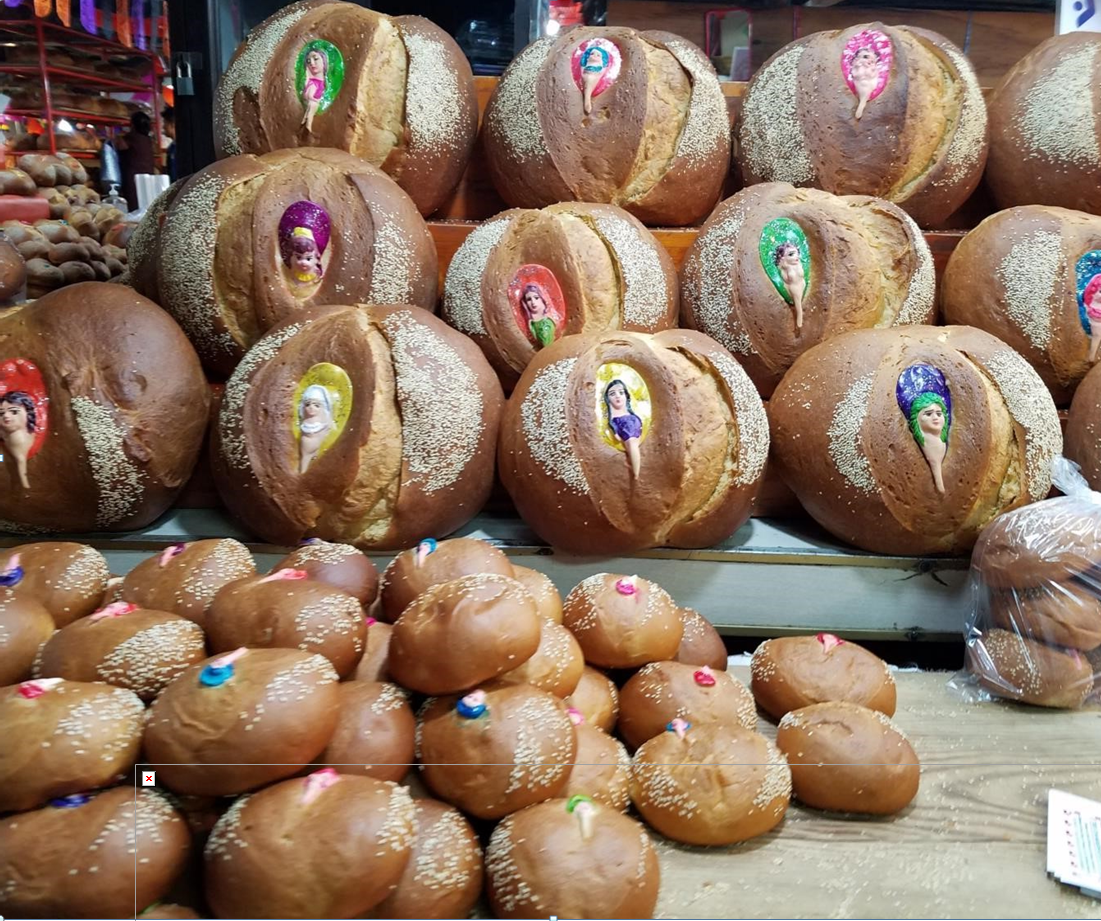 Dia de los Muertos pan