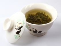 Panda tea green tea