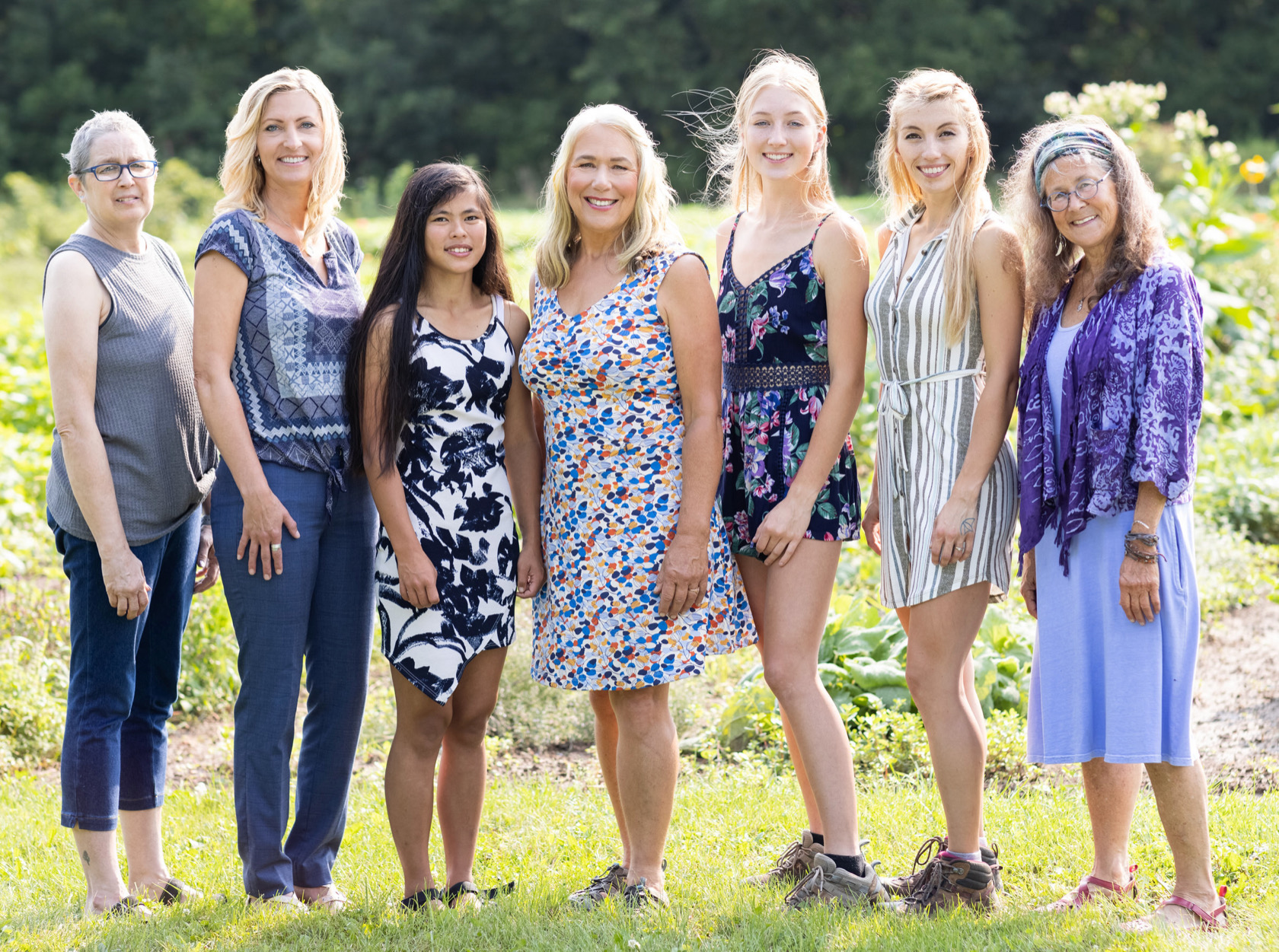 Jane Hawley Stevens with Four Elements employees