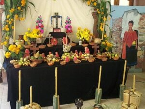 Photo of a Day of the Dead altar