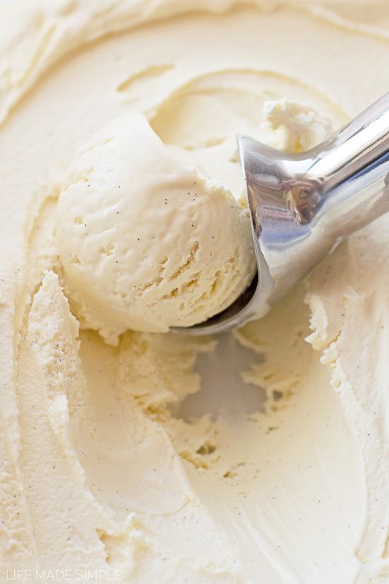 Vanilla ice cream